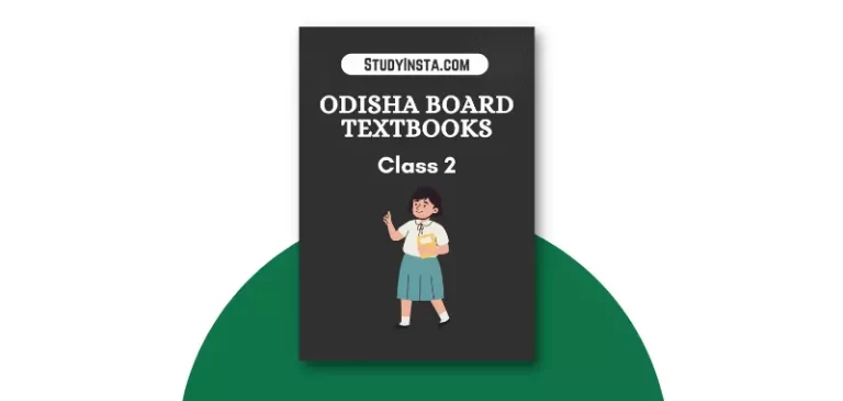 Odisha Board Class 2 Books PDF