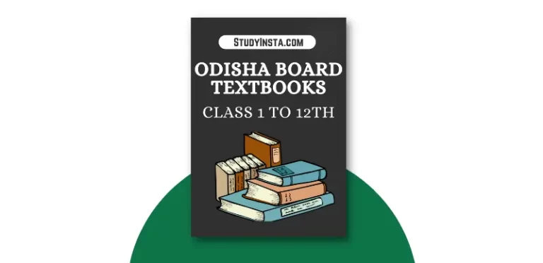 Odisha Board Books PDF