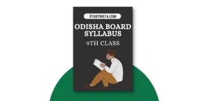 BSE Odisha 9th Class Syllabus